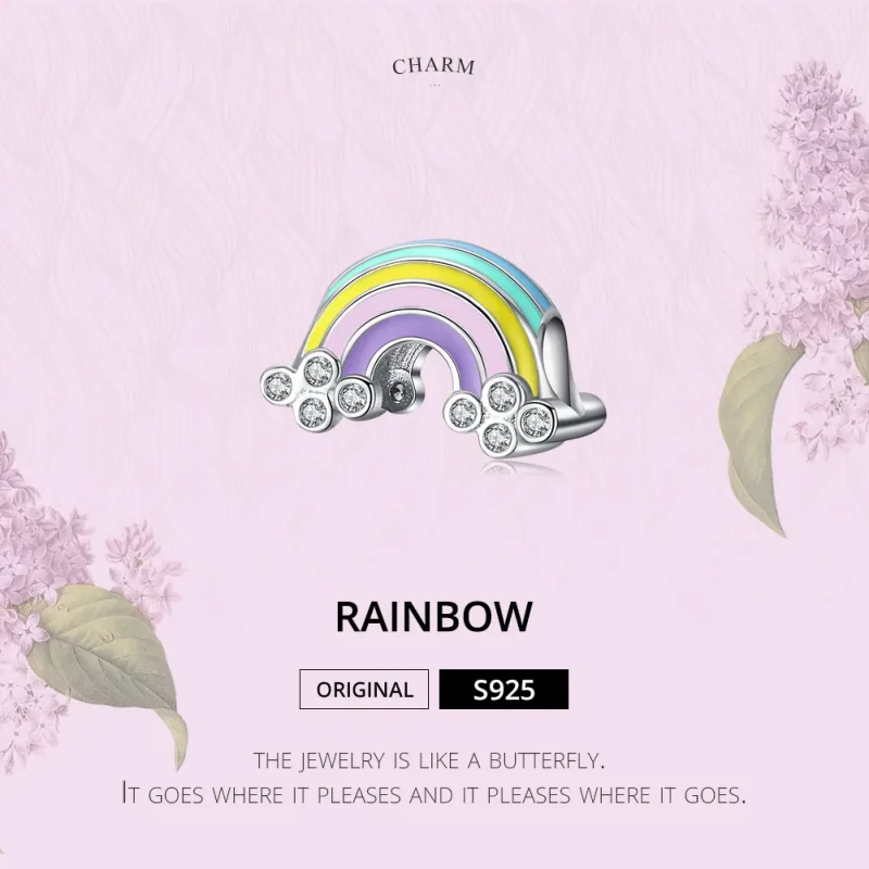 (immagine per) Charm tipo Pandora Arcobaleno - SCC1425 - Visualizza 6