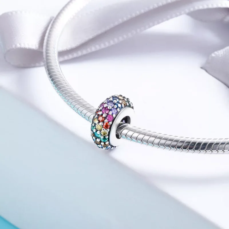 (immagine per) Charm tipo Pandora Arcobaleno - SCC583 - Visualizza 4