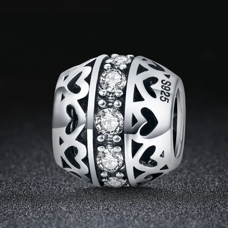 (immagine per) Charm tipo Pandora Ascolta Amore - SCC523 - Visualizza 2
