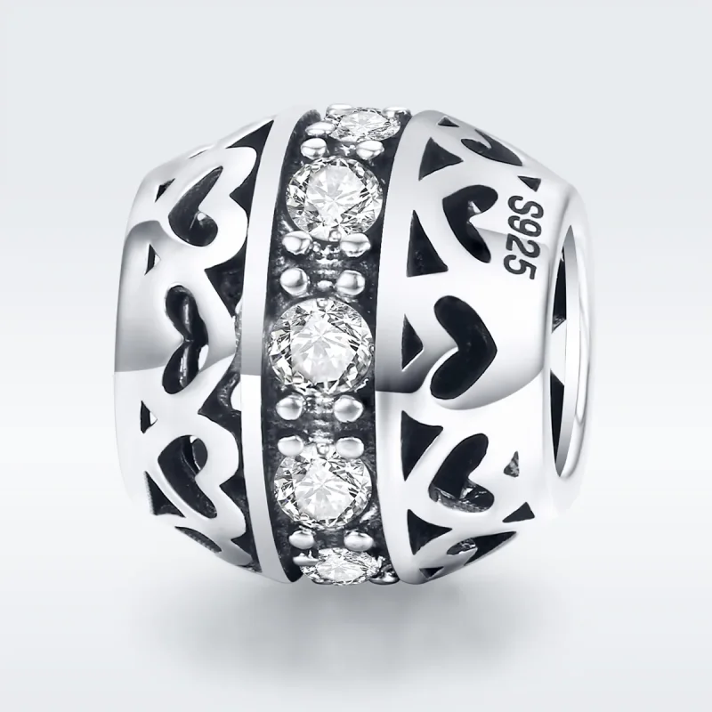 (immagine per) Charm tipo Pandora Ascolta Amore - SCC523 - Visualizza 3