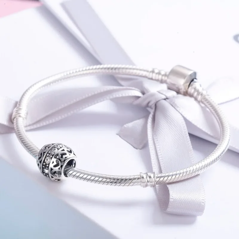 (immagine per) Charm tipo Pandora Ascolta Amore - SCC523 - Visualizza 4