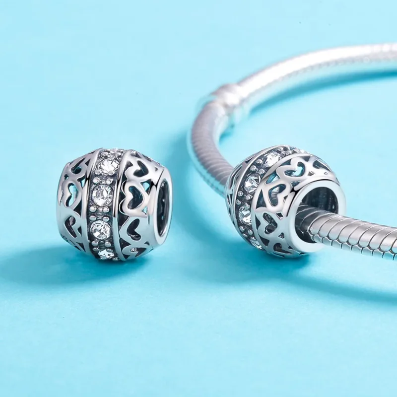 (immagine per) Charm tipo Pandora Ascolta Amore - SCC523 - Visualizza 5
