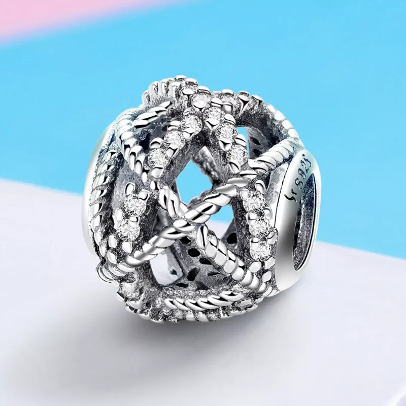 (immagine per) Charm tipo Pandora Avvolgimento di fascino - SCC728 - Visualizza 4