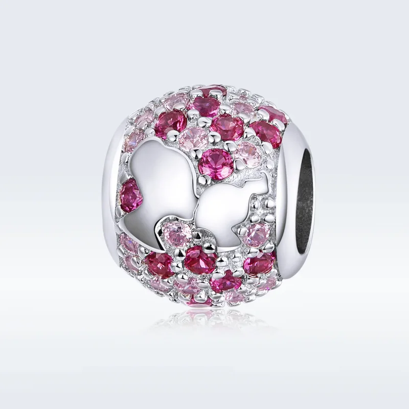 (immagine per) Charm tipo Pandora Bacio dalla mamma - BSC225 - Visualizza 5