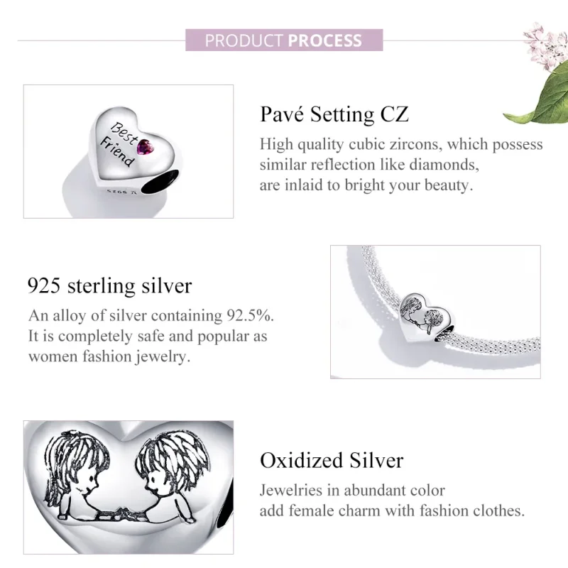 (immagine per) Charm tipo Pandora bambini - SCC1516 - Visualizza 8
