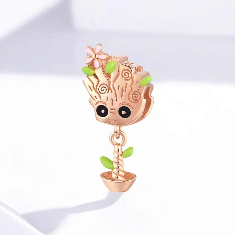 (immagine per) Charm tipo Pandora Bambino Groot - BSC130 - Visualizza 2
