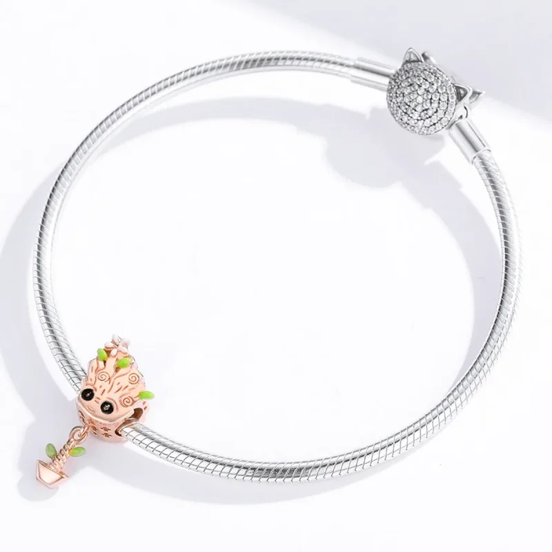 (immagine per) Charm tipo Pandora Bambino Groot - BSC130 - Visualizza 4