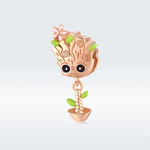 Charm tipo Pandora Bambino Groot - BSC130 (immagine per) Charm tipo Pandora Bambino Groot - BSC130