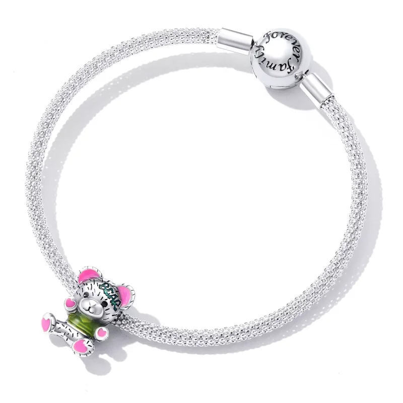 (immagine per) Charm tipo Pandora Bambola dell'orso al neon - SCC2231 - Visualizza 5