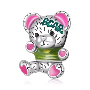 (immagine per) Charm tipo Pandora Bambola dell'orso al neon - SCC2231