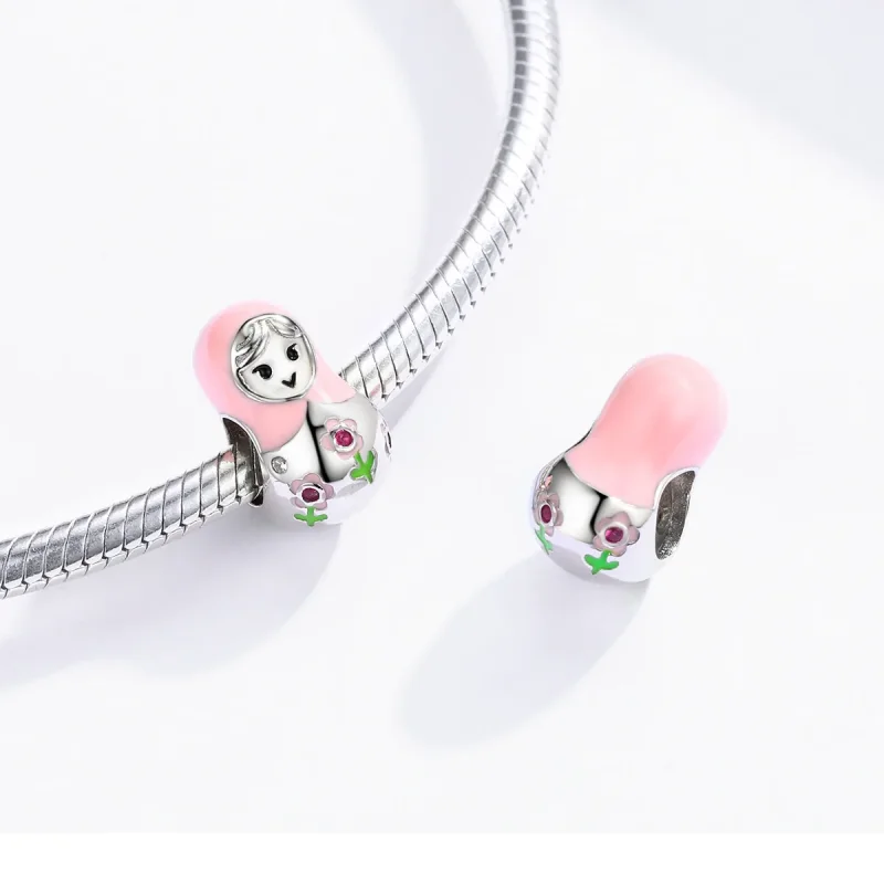 (immagine per) Charm tipo Pandora Bambole russe - SCC1435 - Visualizza 4