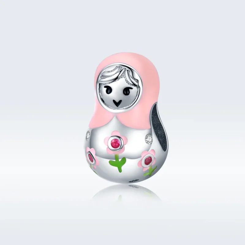 (immagine per) Charm tipo Pandora Bambole russe - SCC1435 - Visualizza 5