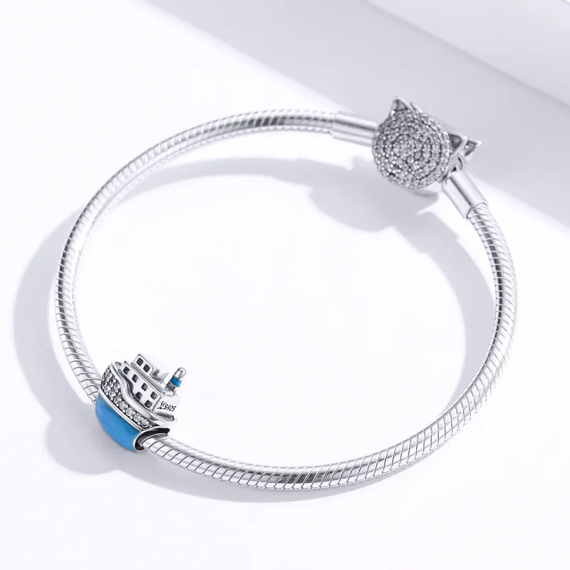 (immagine per) Charm tipo Pandora Barca - SCC1379 - Visualizza 2