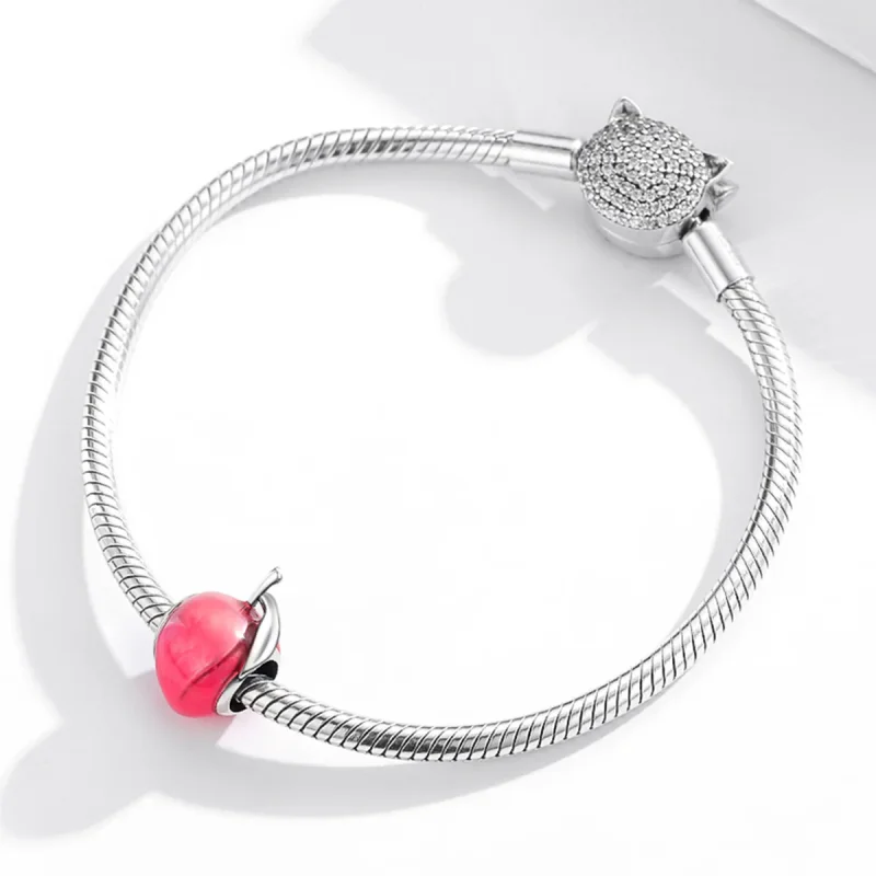 (immagine per) Charm tipo Pandora Bella pesca - SCC1834 - Visualizza 3