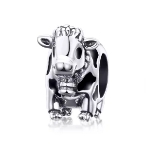 (immagine per) Charm tipo Pandora Bestiame carino - SCC1049