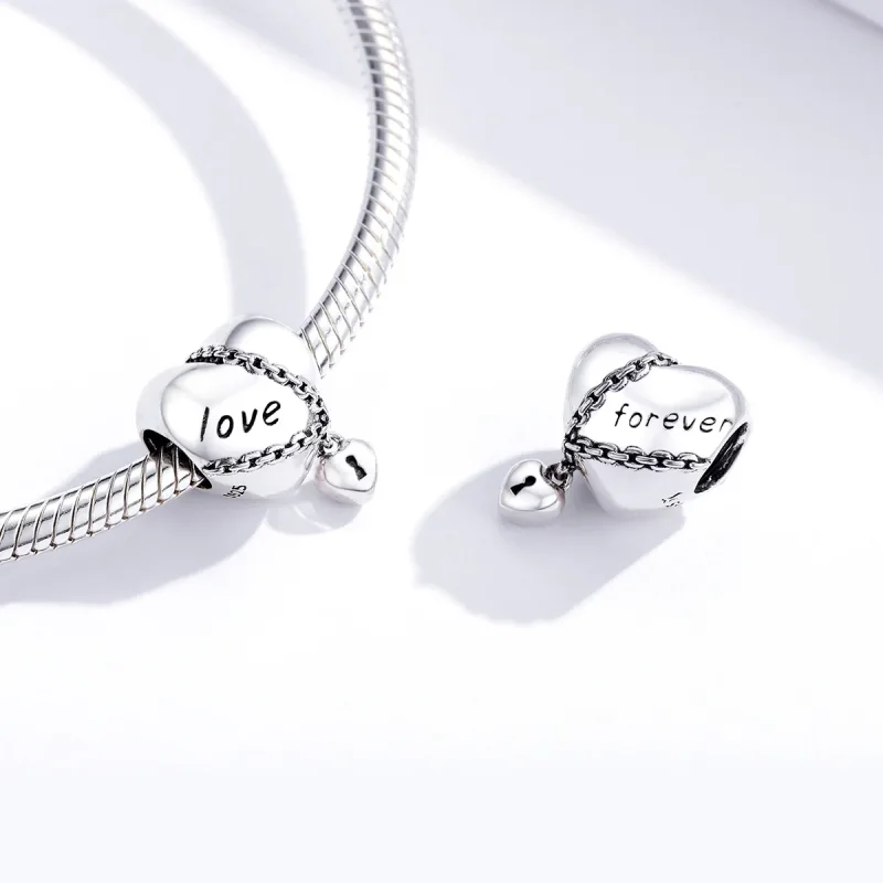 (immagine per) Charm tipo Pandora Blocco d'amore - SCC1553 - Visualizza 2
