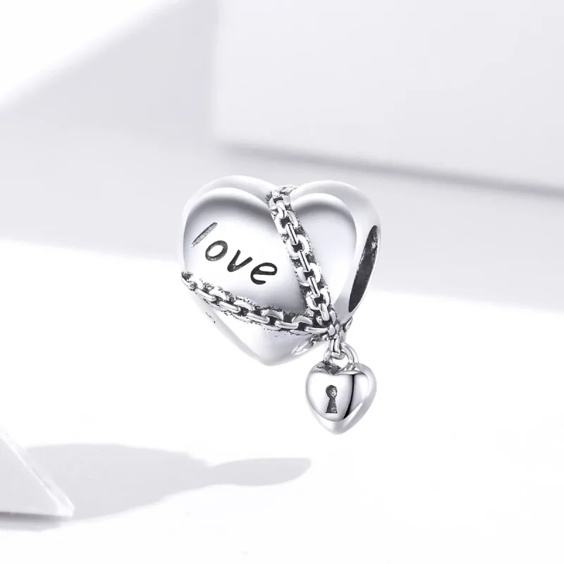 (immagine per) Charm tipo Pandora Blocco d'amore - SCC1553 - Visualizza 3