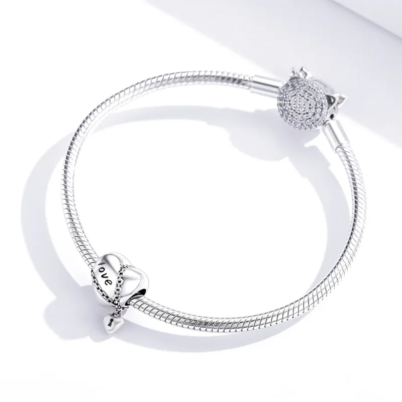 (immagine per) Charm tipo Pandora Blocco d'amore - SCC1553 - Visualizza 4