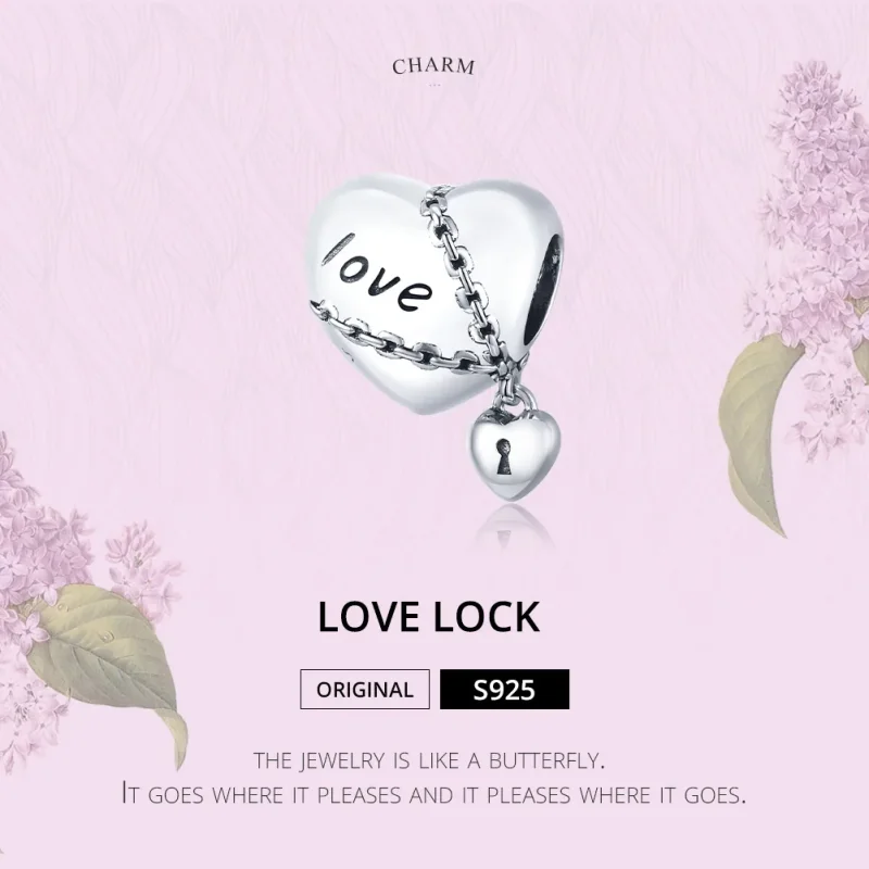 (immagine per) Charm tipo Pandora Blocco d'amore - SCC1553 - Visualizza 6