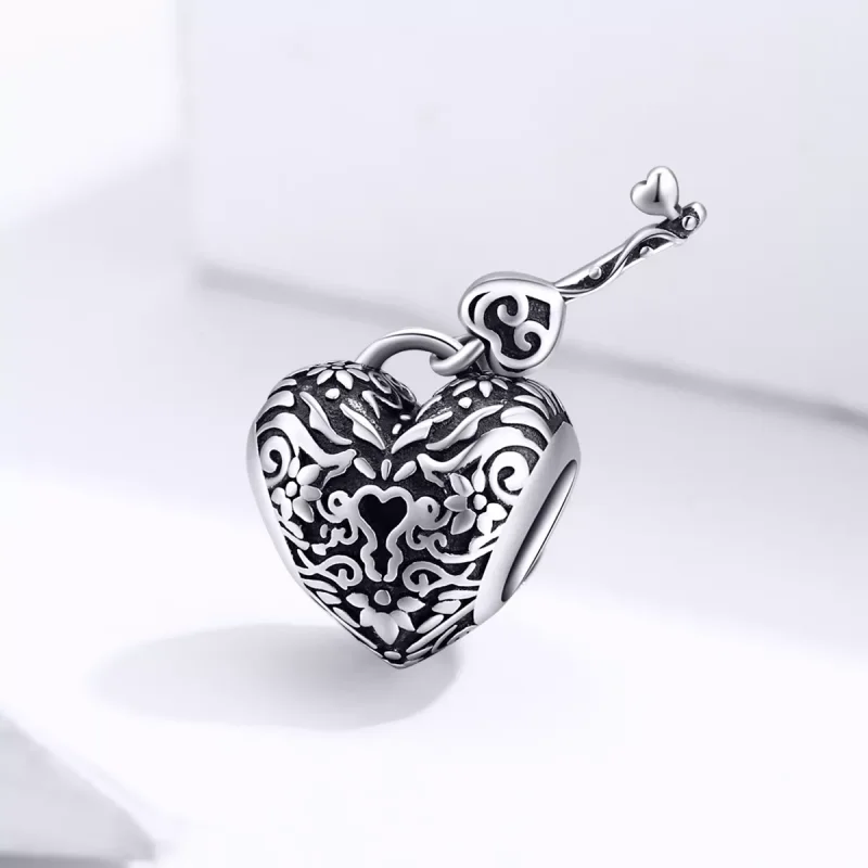 (immagine per) Charm tipo Pandora Blocco del cuore - SCC1447 - Visualizza 2