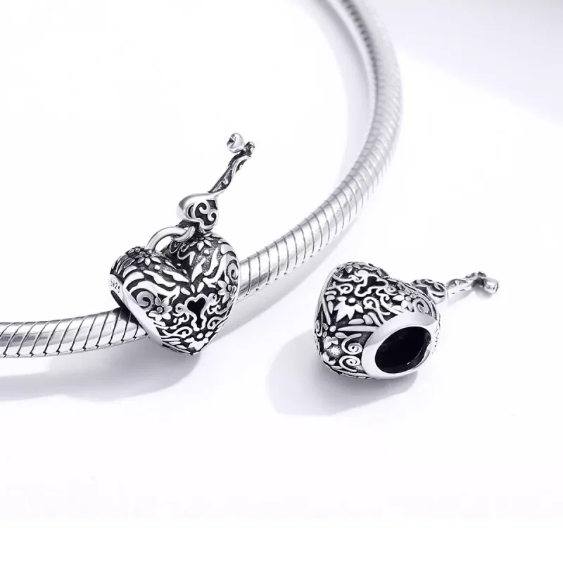 (immagine per) Charm tipo Pandora Blocco del cuore - SCC1447 - Visualizza 4