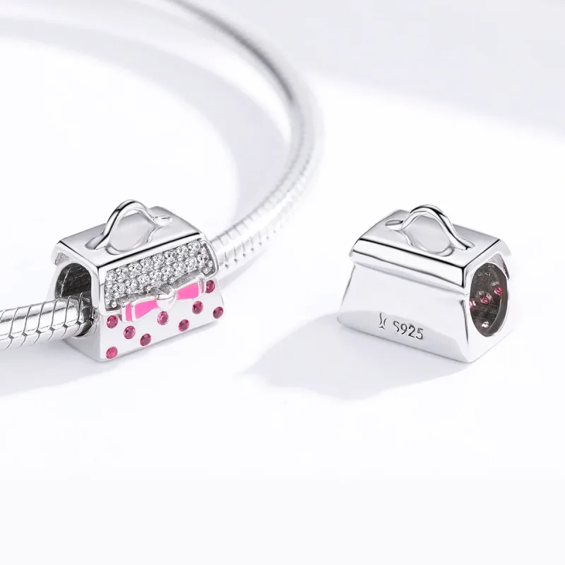 (immagine per) Charm tipo Pandora Borsetta - SCC1391 - Visualizza 4