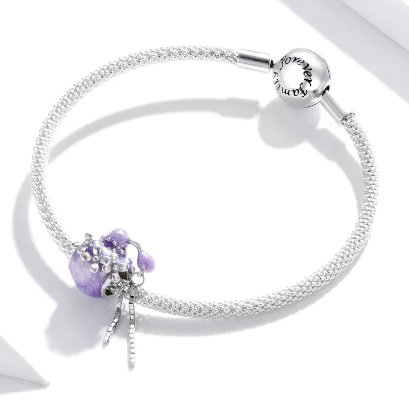 (immagine per) Charm tipo Pandora Bottiglia di profumo - BSC348 - Visualizza 3