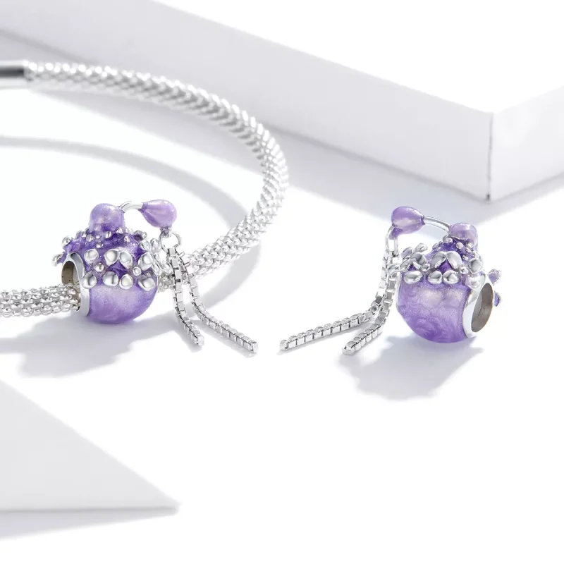(immagine per) Charm tipo Pandora Bottiglia di profumo - BSC348 - Visualizza 4