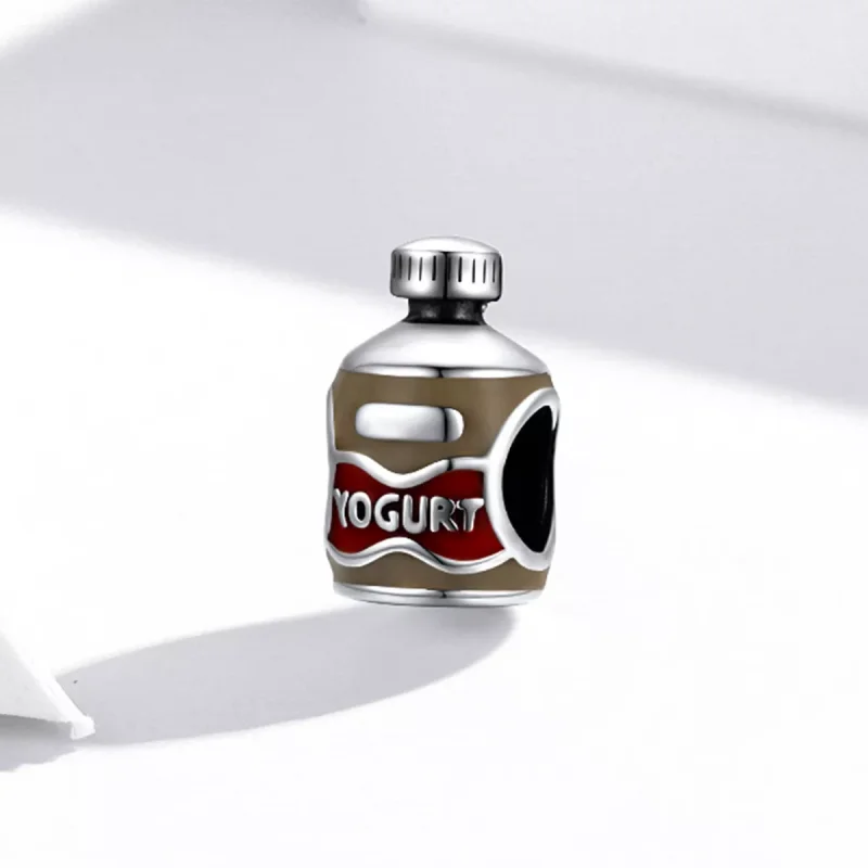 (immagine per) Charm tipo Pandora Bottiglia Di Yogurt - SCC1967 - Visualizza 2