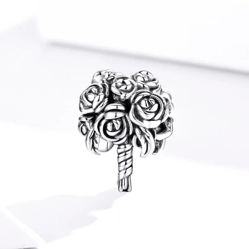 (immagine per) Charm tipo Pandora Bouquet da sposa - SCC1566 - Visualizza 2