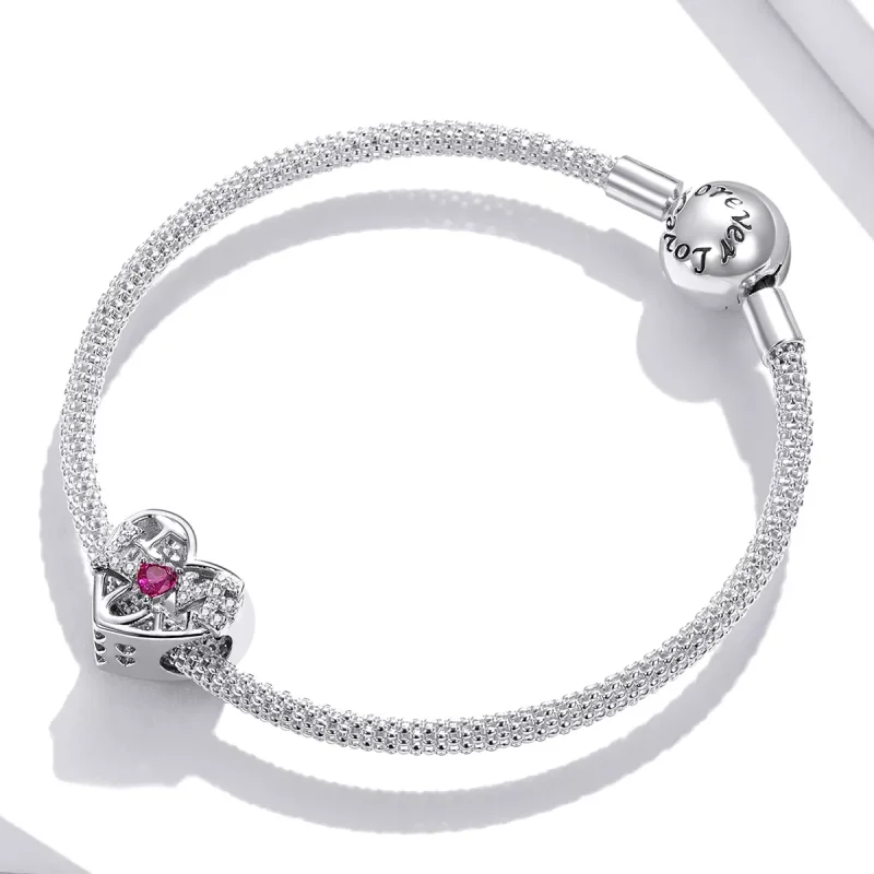 (immagine per) Charm tipo Pandora Brilla Amore - BSC479 - Visualizza 3