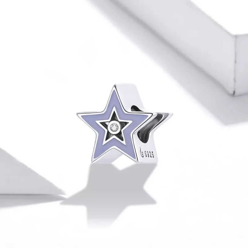 (immagine per) Charm tipo Pandora Brilla Stella - BSC459 - Visualizza 2