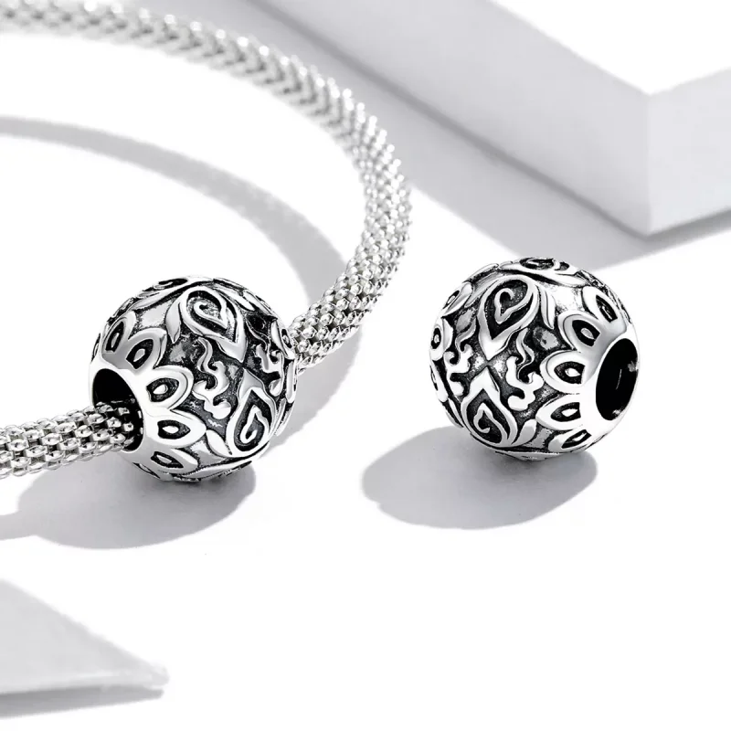 (immagine per) Charm tipo Pandora Buddha seduto e loto - SCC2168 - Visualizza 4