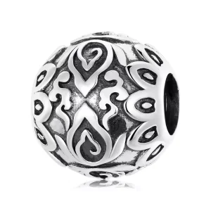 (immagine per) Charm tipo Pandora Buddha seduto e loto - SCC2168