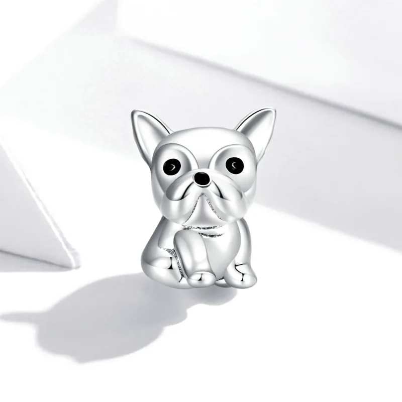 (immagine per) Charm tipo Pandora Bulldog francese carino - SCC1599 - Visualizza 2