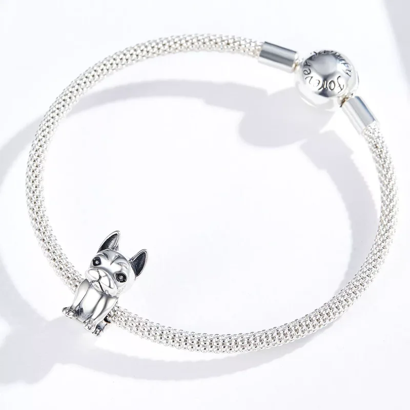 (immagine per) Charm tipo Pandora Bulldog francese - SCC1306 - Visualizza 4