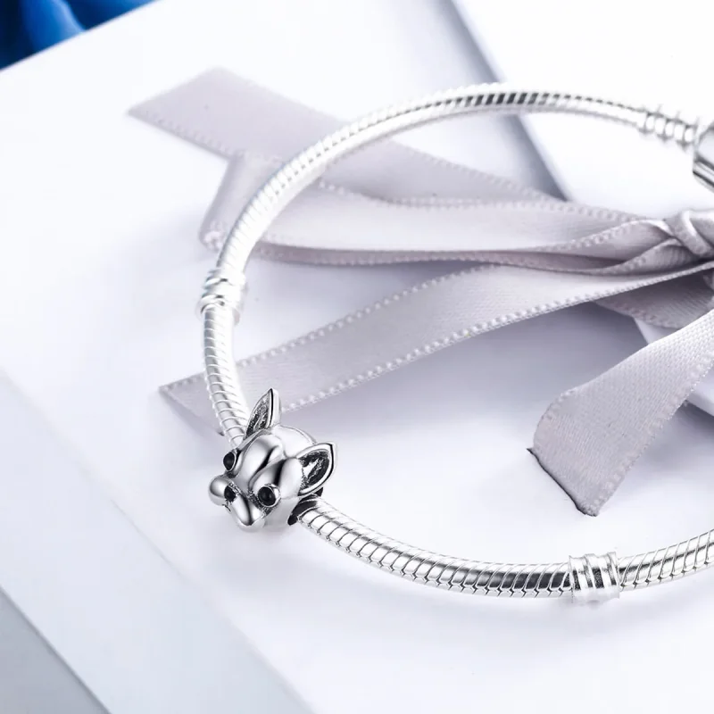 (immagine per) Charm tipo Pandora Bulldog francese - SCC315 - Visualizza 4