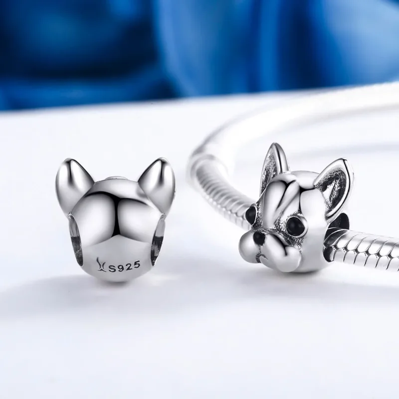 (immagine per) Charm tipo Pandora Bulldog francese - SCC315 - Visualizza 5