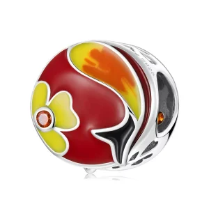 (immagine per) Charm tipo Pandora Buona fortuna Koi - SCC2066