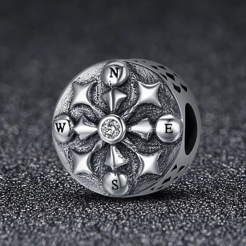 (immagine per) Charm tipo Pandora Bussola - SCC278 - Visualizza 2