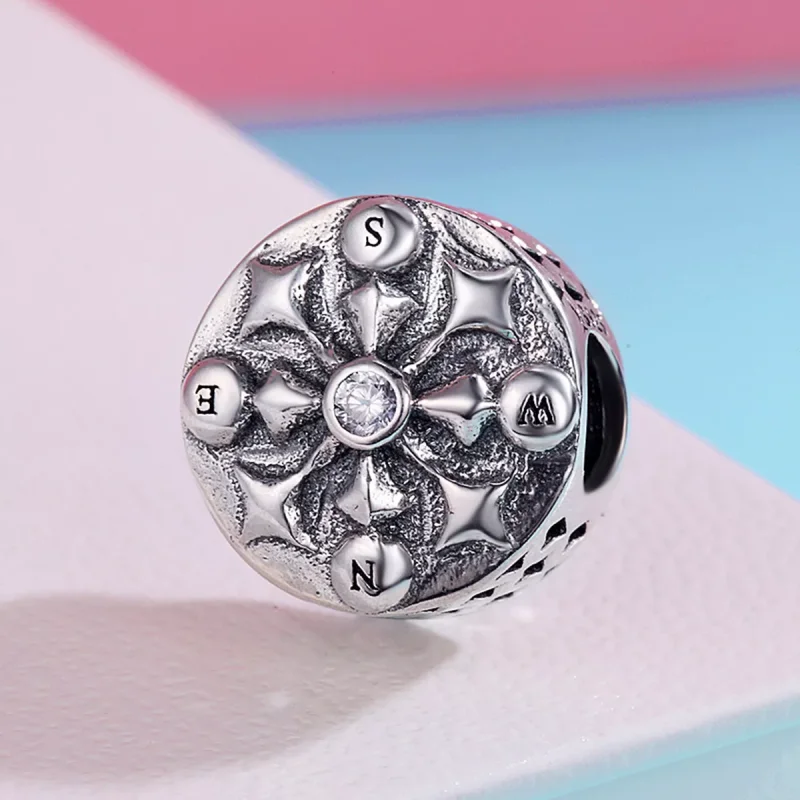 (immagine per) Charm tipo Pandora Bussola - SCC278 - Visualizza 3