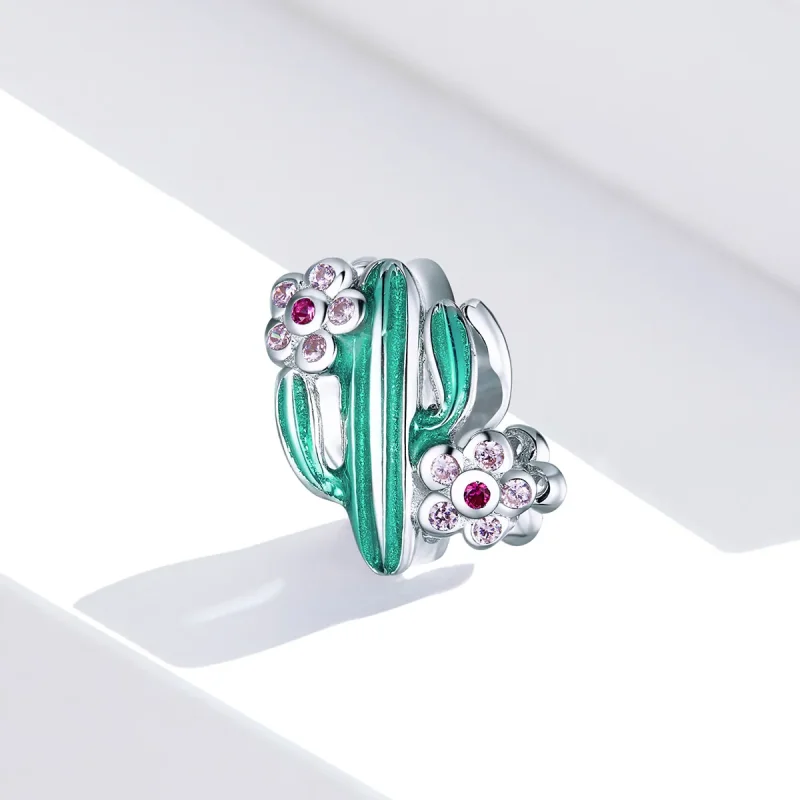 (immagine per) Charm tipo Pandora Cactus - BSC261 - Visualizza 2