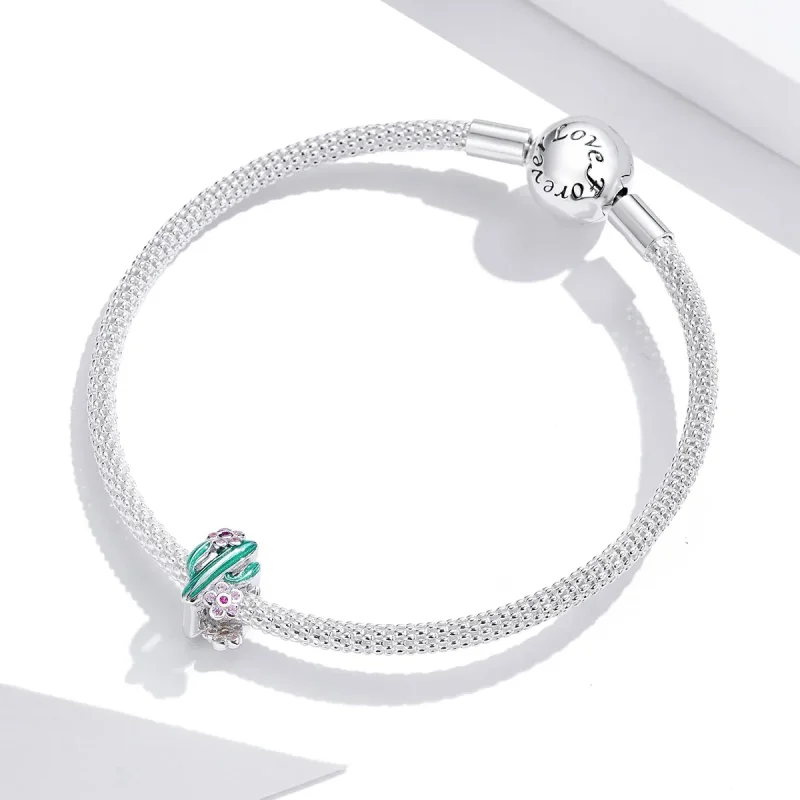 (immagine per) Charm tipo Pandora Cactus - BSC261 - Visualizza 3