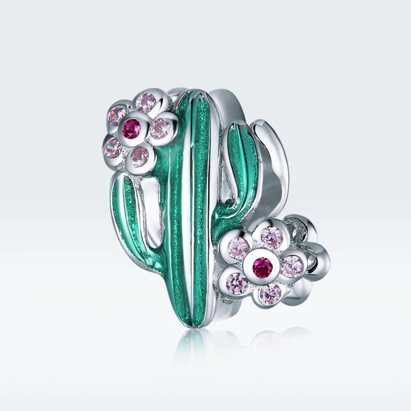 (immagine per) Charm tipo Pandora Cactus - BSC261 - Visualizza 5