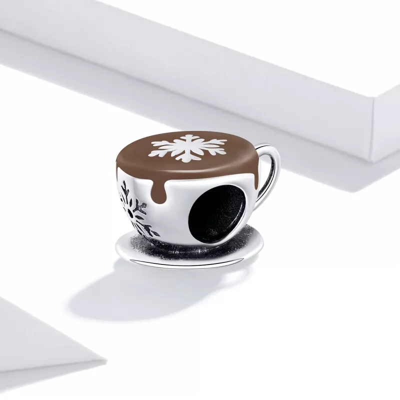 (immagine per) Charm tipo Pandora Caffè d'inverno - BSC361 - Visualizza 2
