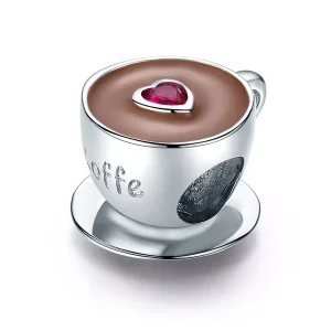 Charm tipo Pandora Caffè pomeridiano - SCC1286 (immagine per) Charm tipo Pandora Caffè pomeridiano - SCC1286