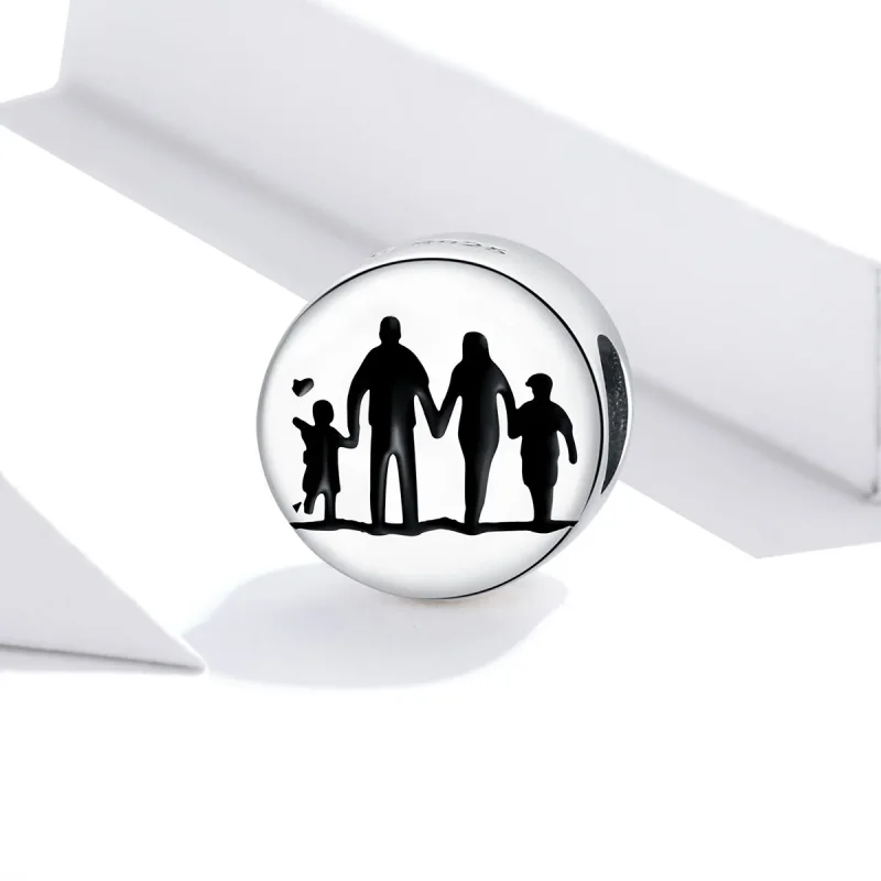 (immagine per) Charm tipo Pandora Calda famiglia - SCC1662 - Visualizza 2