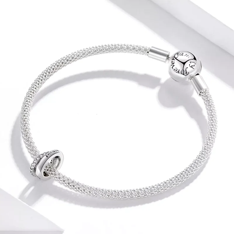 (immagine per) Charm tipo Pandora Caloroso Ringraziamento - SCC1632 - Visualizza 3