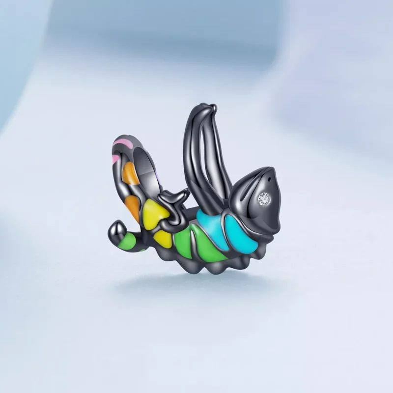 (immagine per) Charm tipo Pandora Camaleonte - BSC694 - Visualizza 2