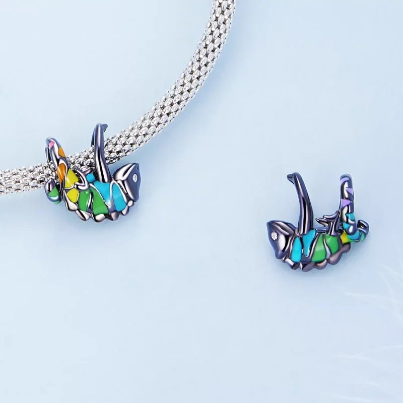 (immagine per) Charm tipo Pandora Camaleonte - BSC694 - Visualizza 4